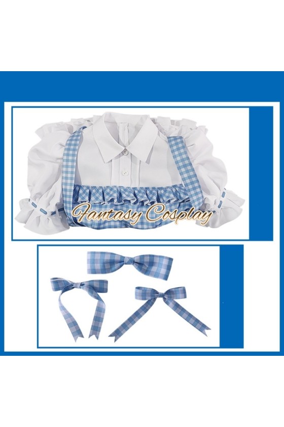 Identity V Little Girl Blue Dress Outfit Cosplay Costume